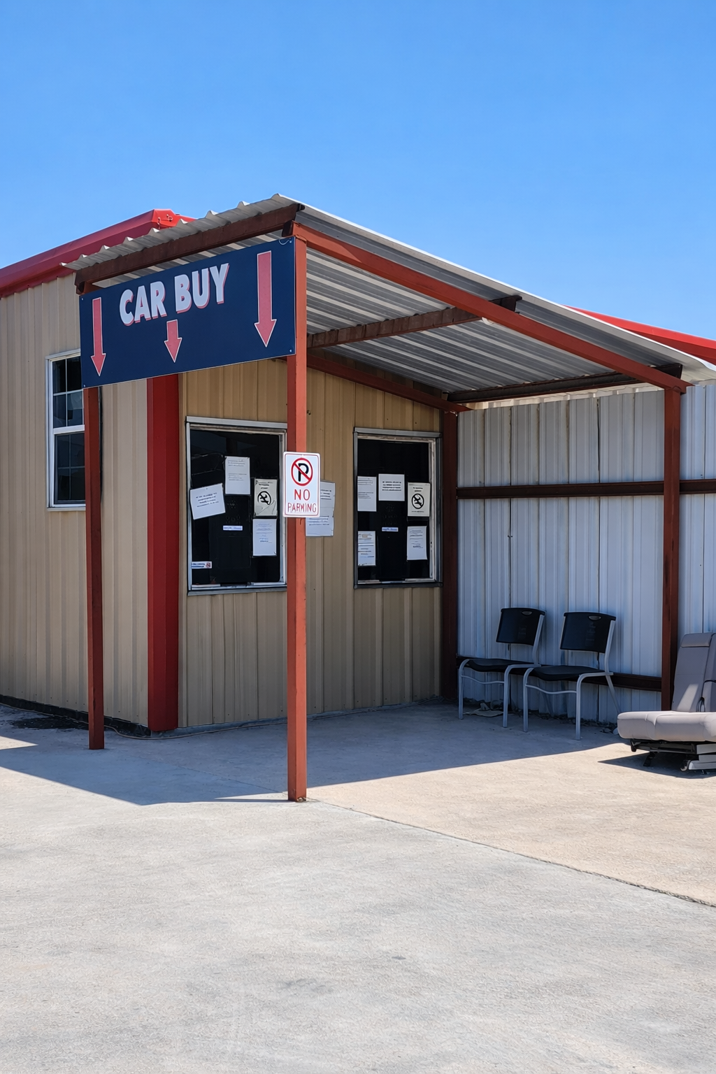Houston Auto Recyclers yard entrance